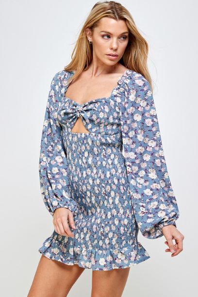 bella blu mini dress Bella Blue Dress